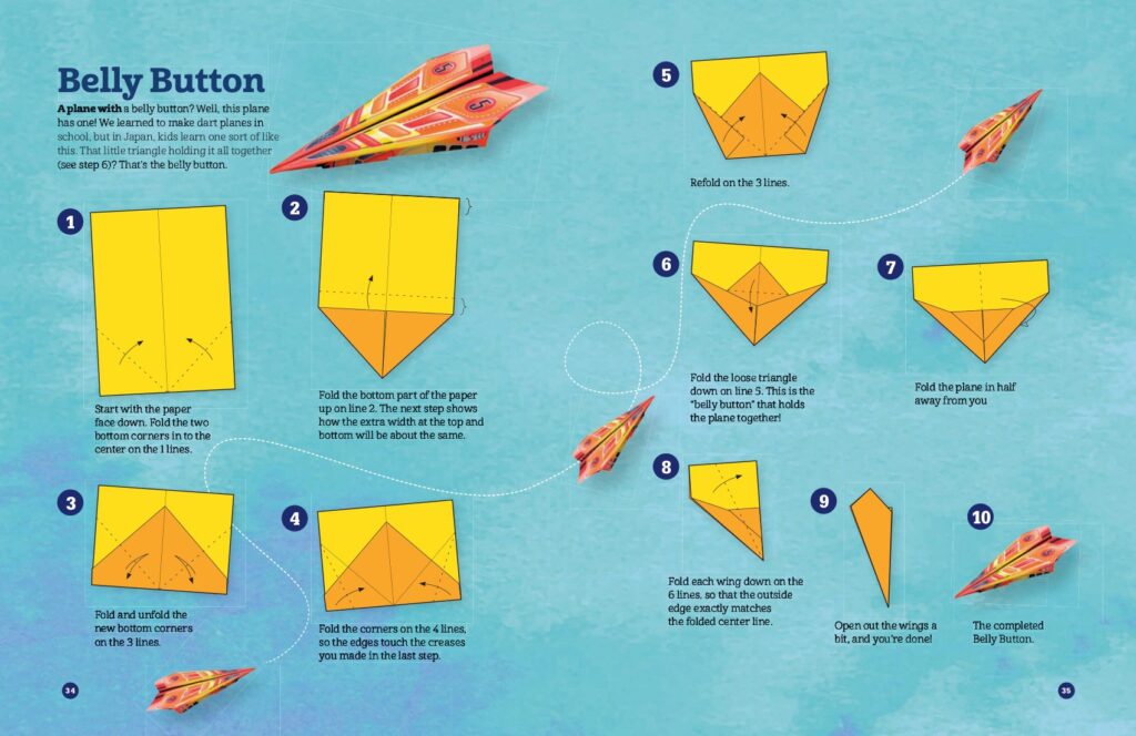 Paper Airplane Instructions