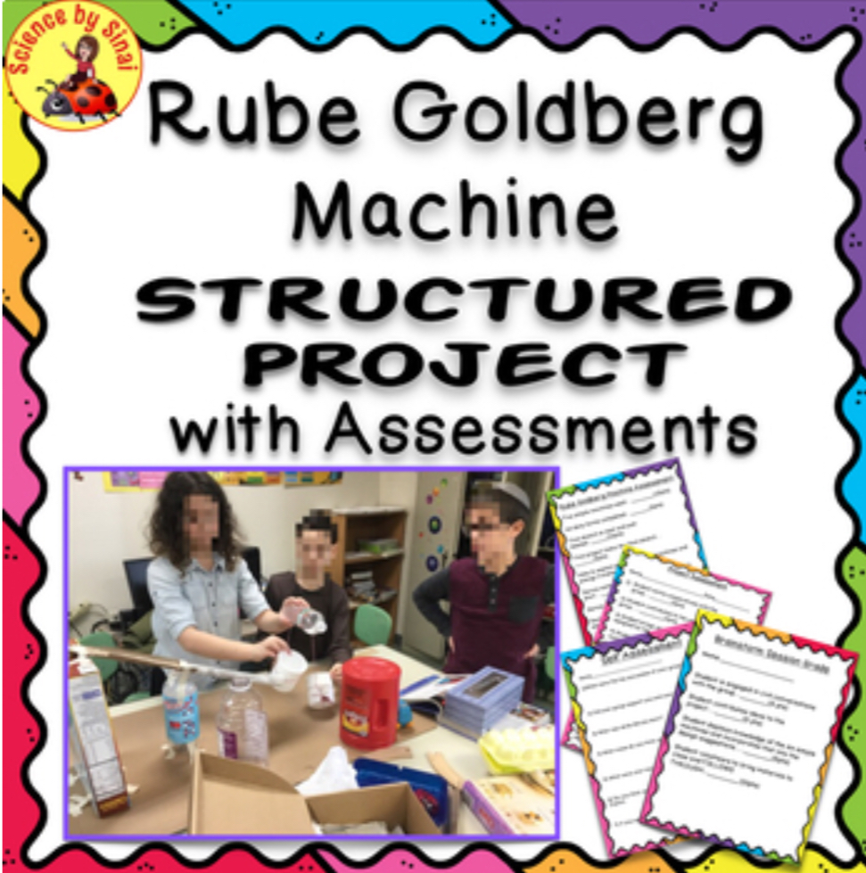 Rube Goldberg Machine structured project with assessments