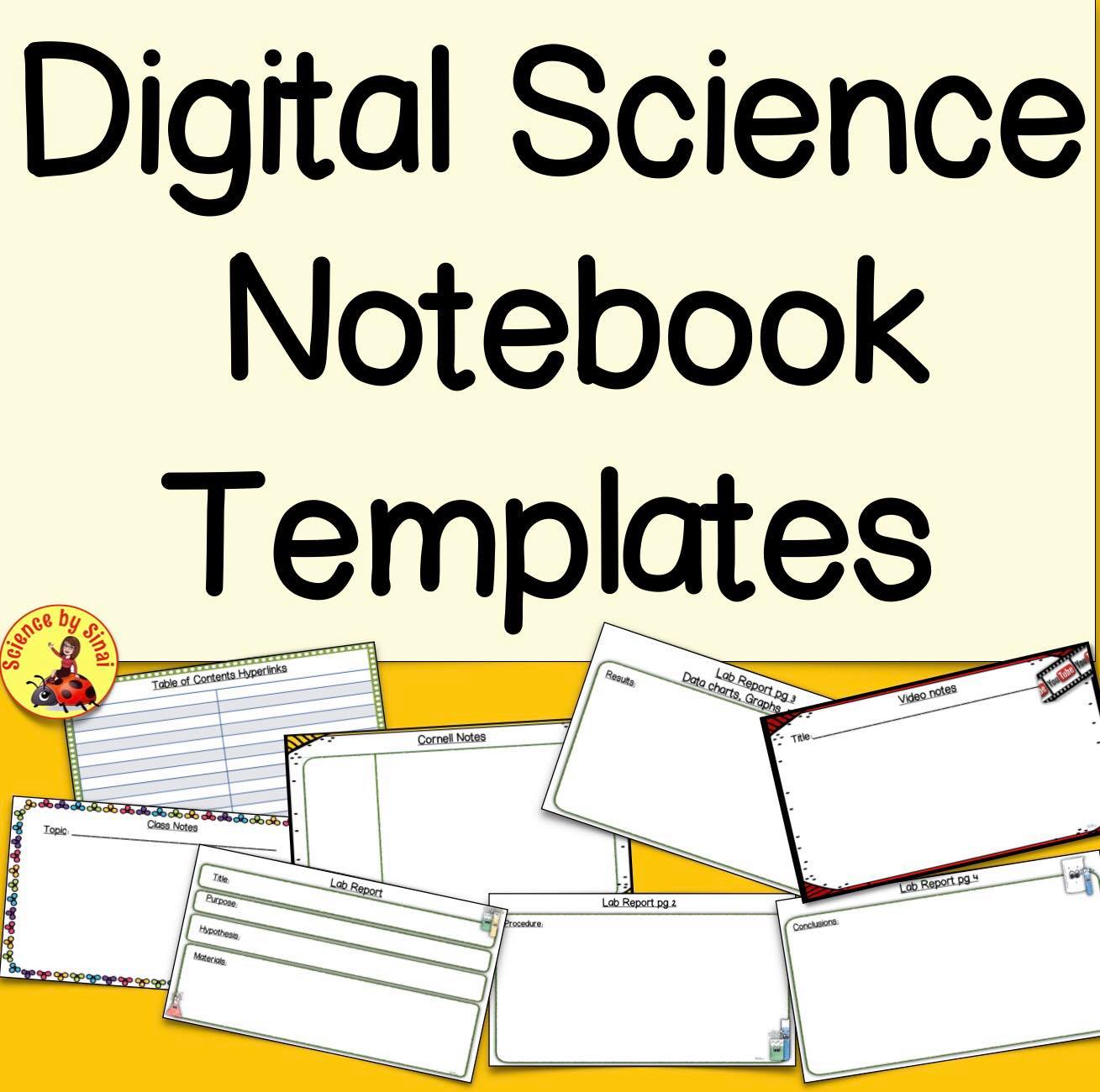 Digital Science Notebook Templates