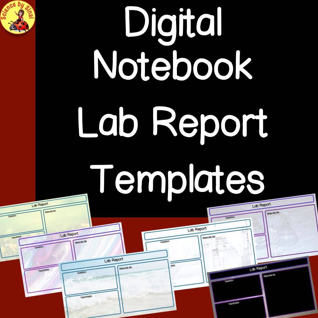 Digital Notebook: Lab Report Templates