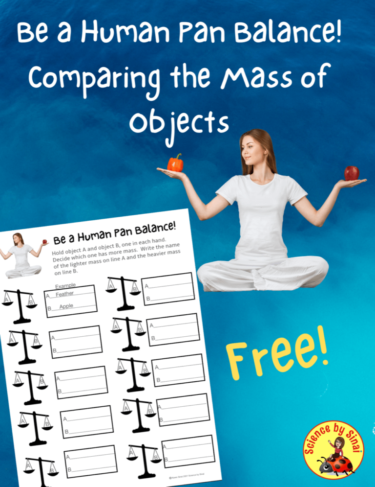 Be A Human Pan Balance: Comparing The Mass Objects