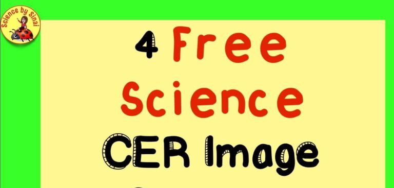 4 FREE CER SCIENCE Photo Prompts