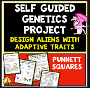 Self guided genetics project design aliens with adaptive traits. Sciencebysinai.com