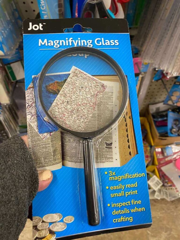 Dollar store classroom supplies Magnifying Glass