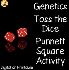 Roll the dice genetics activity