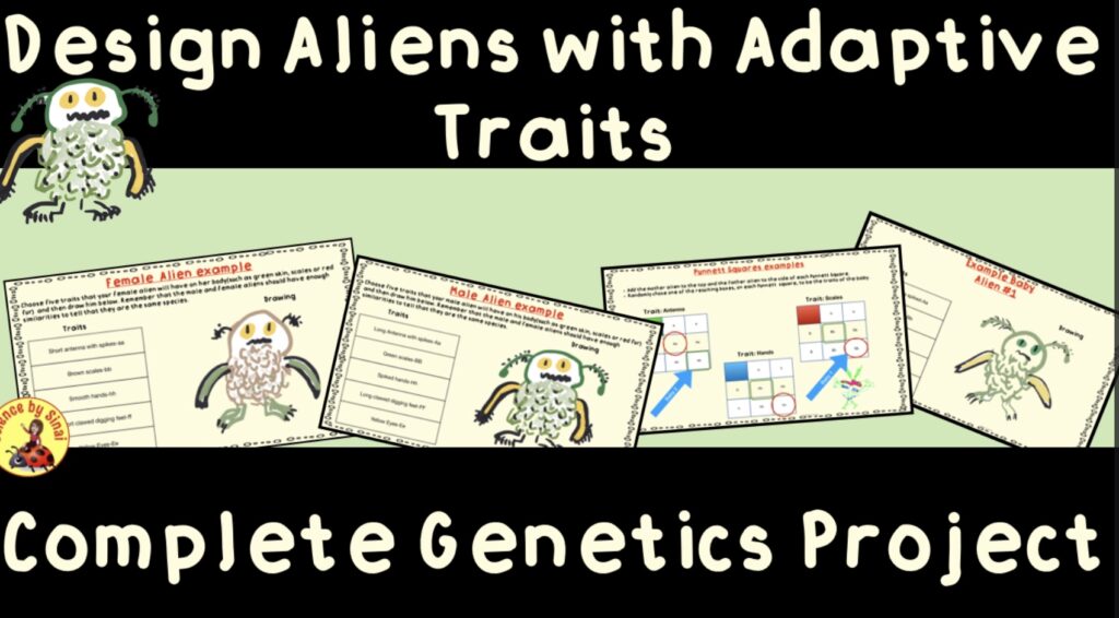 Design aliens with genetic traits