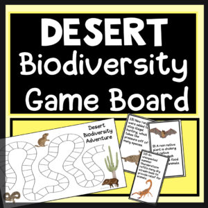 Desert biodiversity game board science by sinai