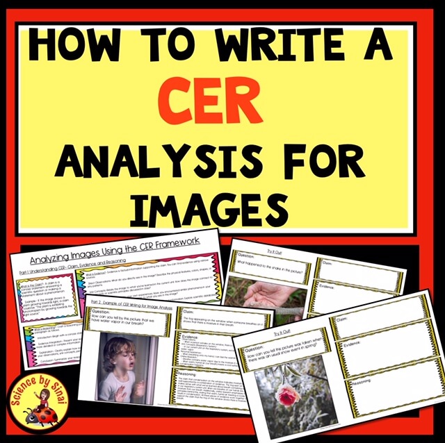 How To Write A CER Analysis For Images