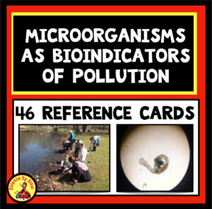 Microorganisms as Bioindicators in pond water 46 reference cards sciencebysinai.I’m