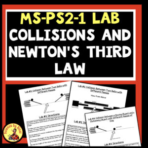 Collision lab third law of motion science by sinai