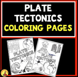 Plate tectonics coloring pages sciencebysinai.com