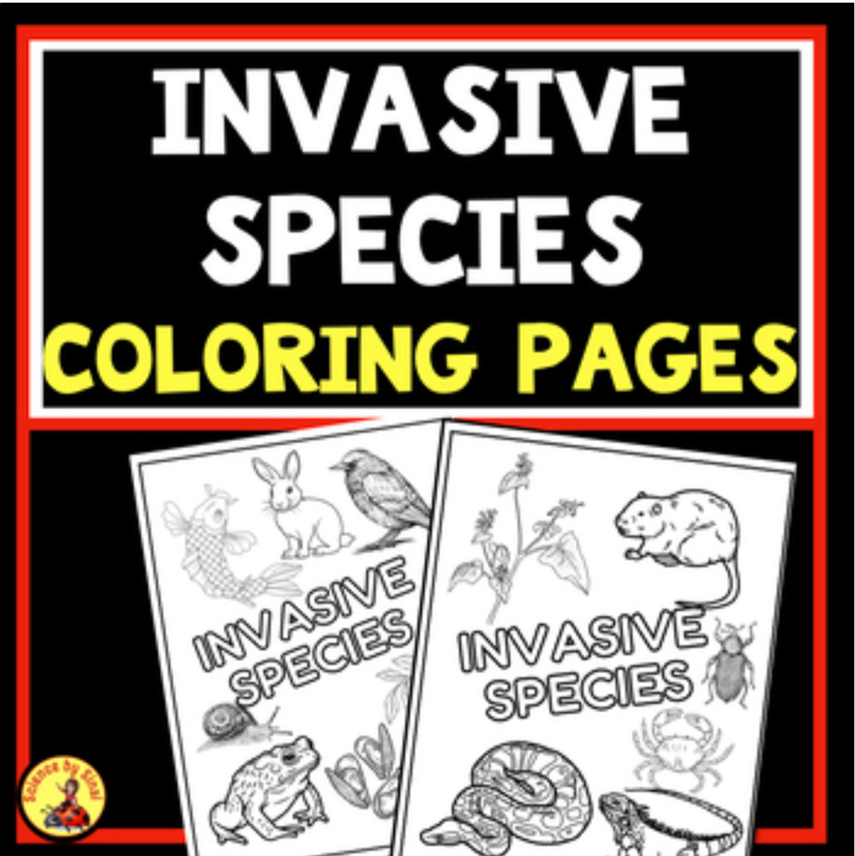 Invasive species coloring pages  Sciencebysinai.com