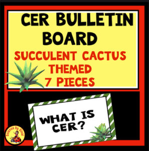 Cer bulletin board succulent cactus sciencebysinai.com