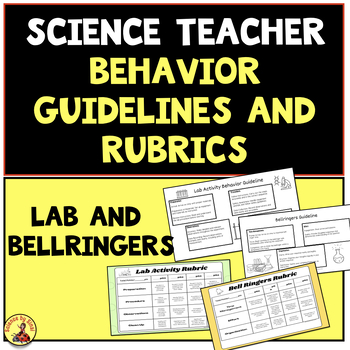 Science teacher behavior guidelines for labs and bellringers sciencebysinai.com