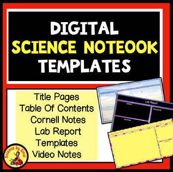 Digital science notebook templates sciencebysinai.com