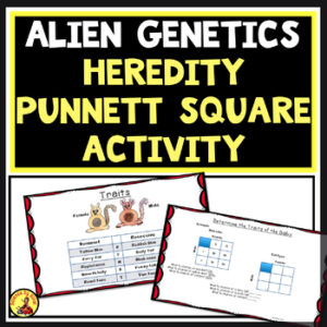 Alien genetics Punnett square activity sciencebysinai.com