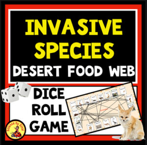 Desert invasive species dice roll game sciencebysinai.com