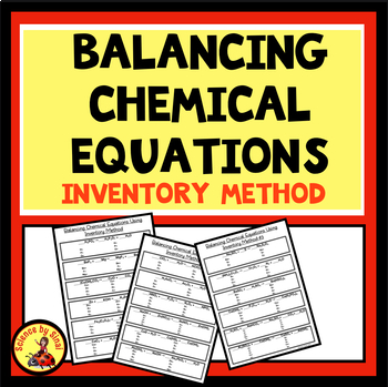 Practice balancing chemical equations 3 worksheets. Sciencebysinai.com