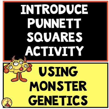 Introduce Punnett squares using monsters genetics activity scienceby Sinai.com