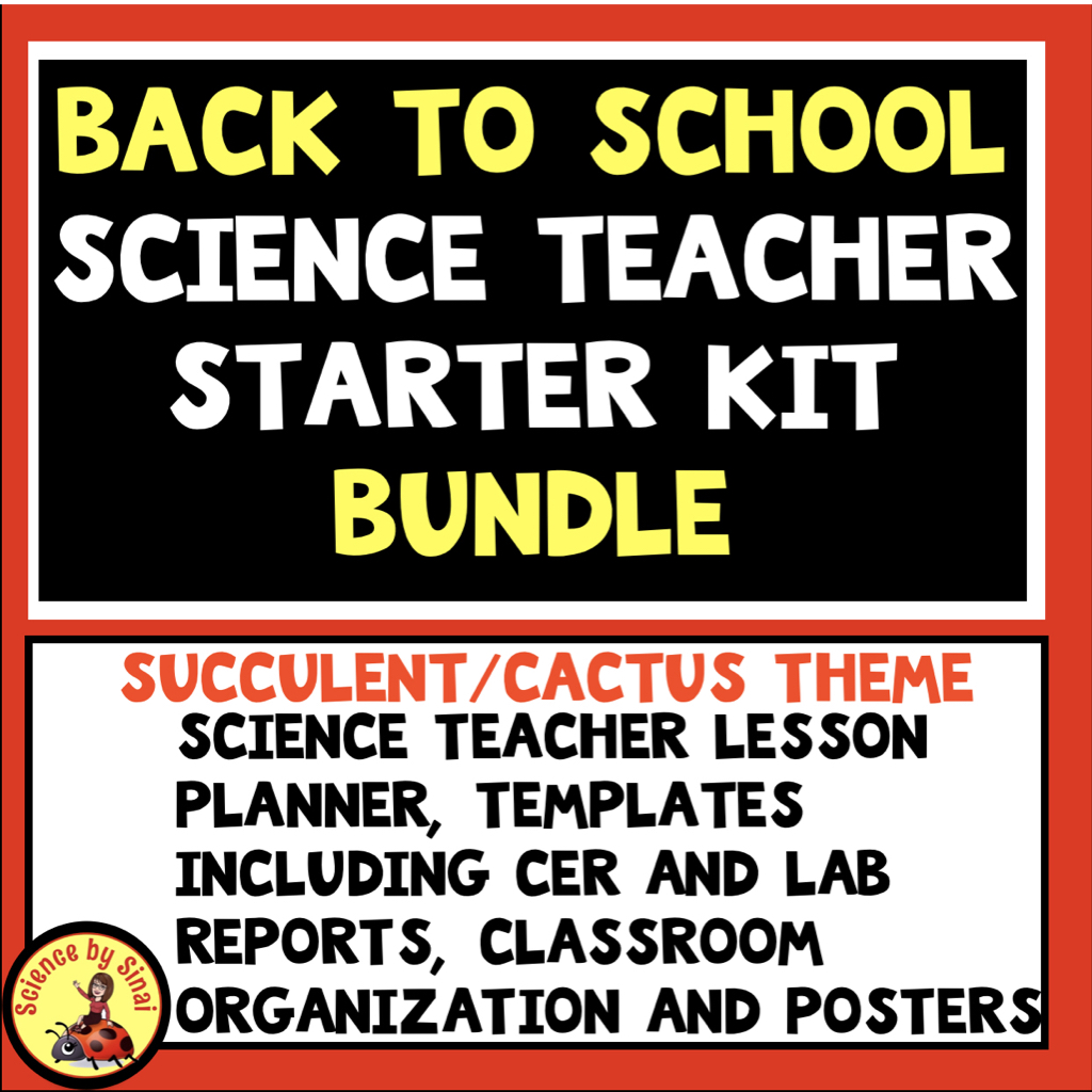 Middle school science teacher starter kit sciencebysinai.com