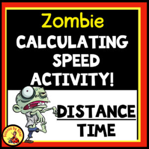 Zombie calculating speed activity. Science by sinai.com