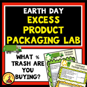 Earth day excess plastic packaging lab sciencebysinai.com