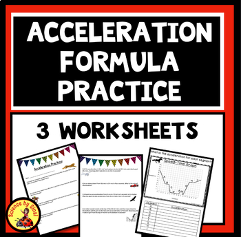 Acceleration formula worksheets. Sciencebysinai.com