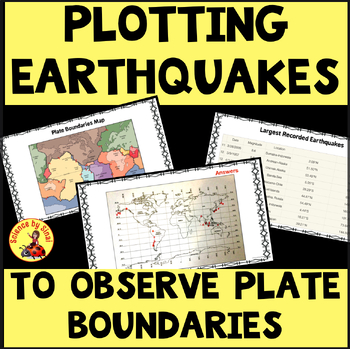 Teach longitude and latitude while Plotting earthquakes to observe plate boundaries. Sciencebysinai.com